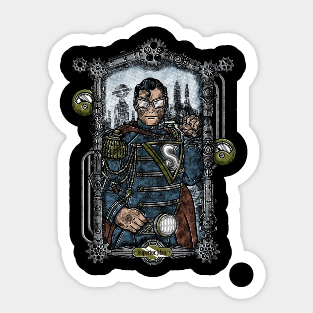 Superior Man Sticker by Arinesart